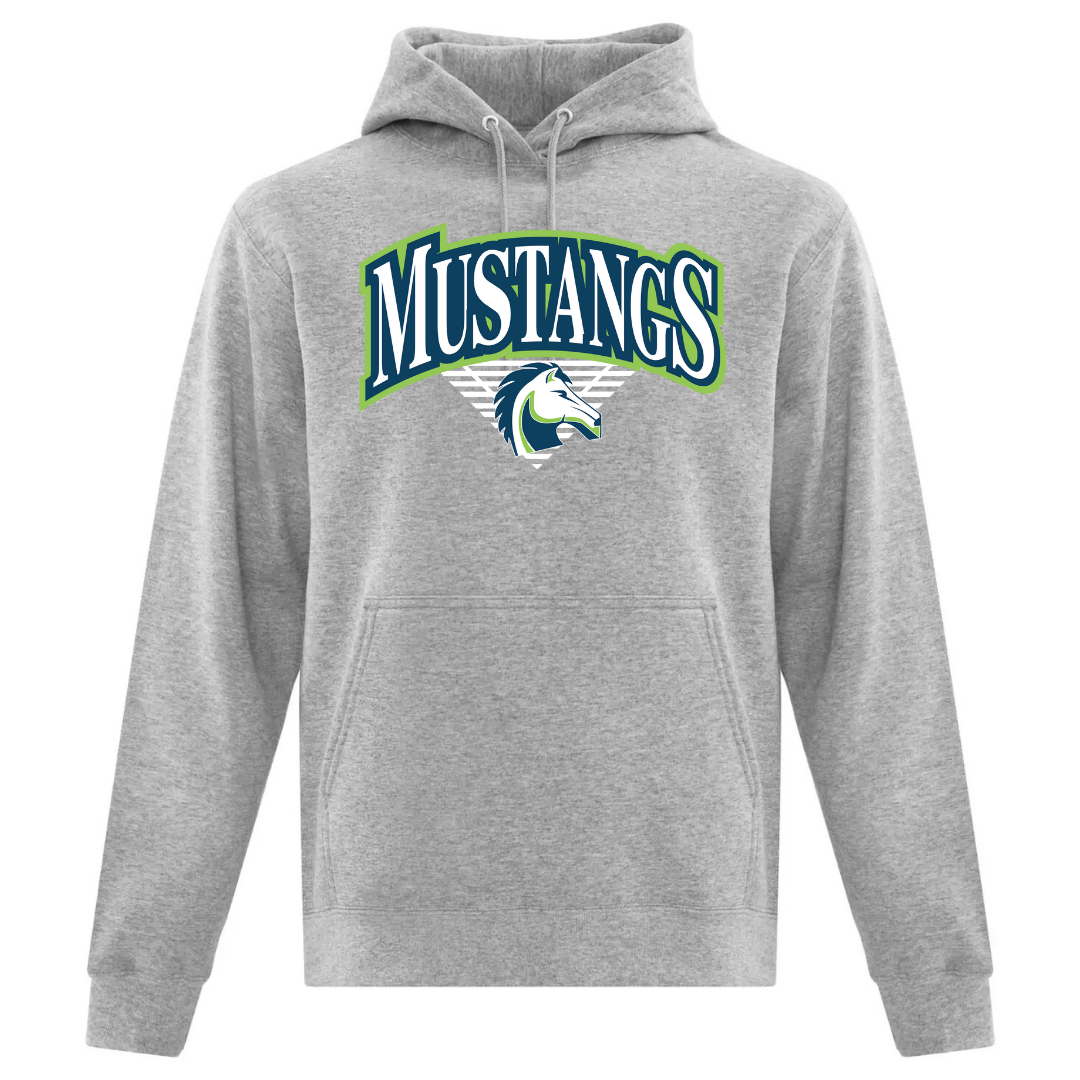 Cotton Hoodie - Retro Design - Youth