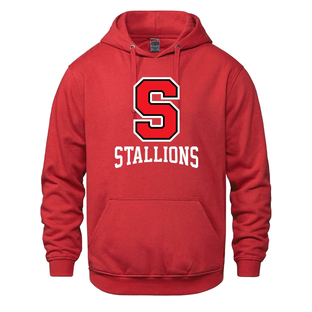 Cotton Fleece Hoodie - S Logo