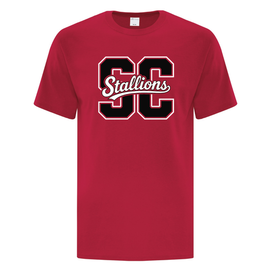Cotton T-Shirt - SC Script Logo