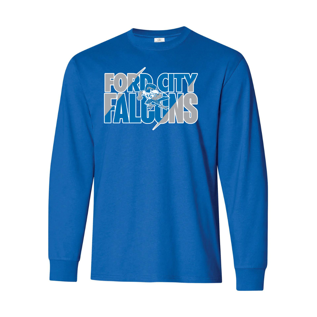 Cotton Longsleeve - Text Logo