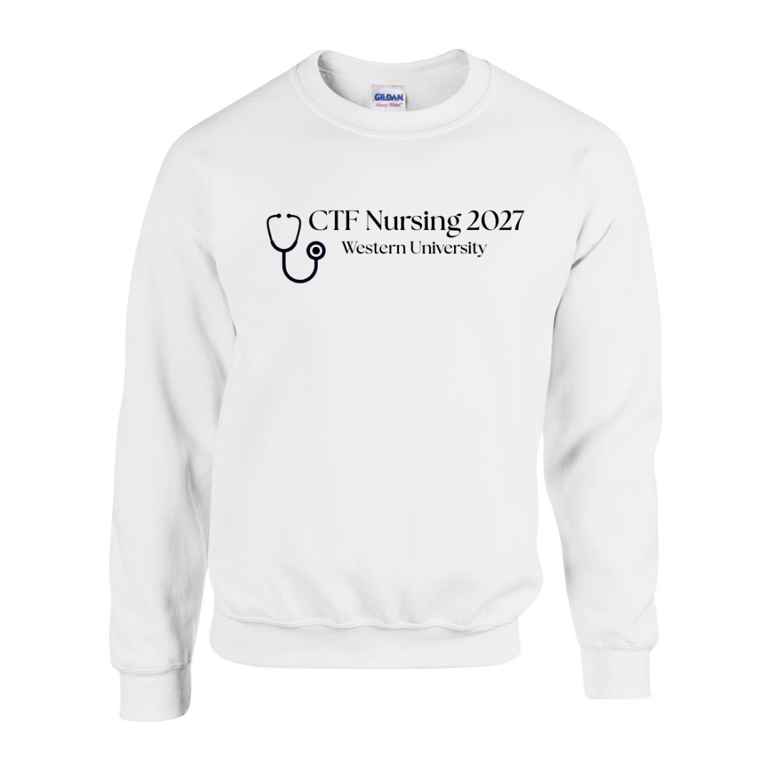 Cotton Crewneck - Full Front Logo