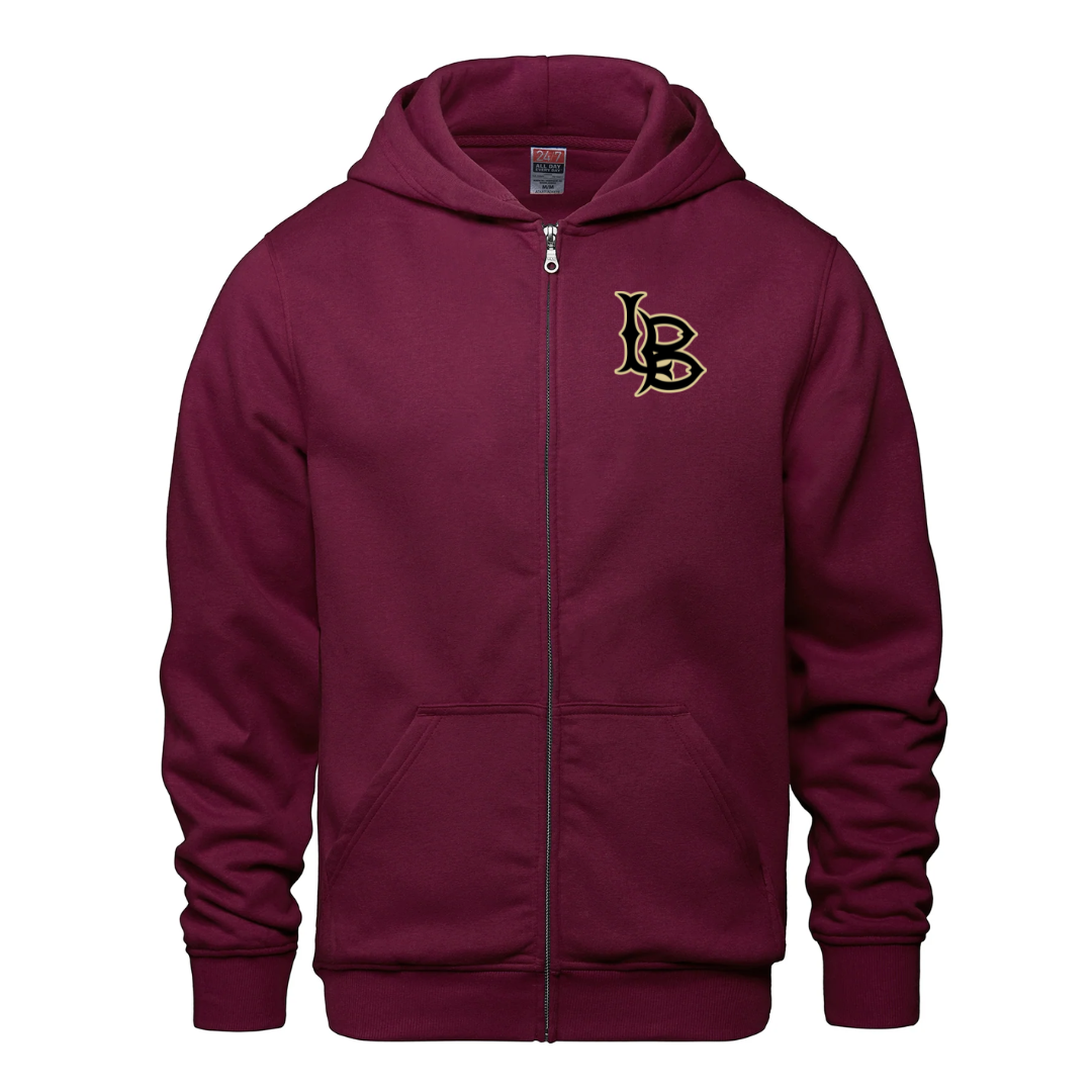 Cotton Full Zip Hoodie - Youth