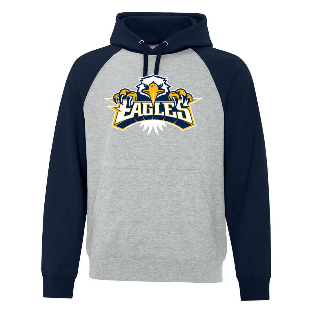 2 Tone Fleece Hoodie