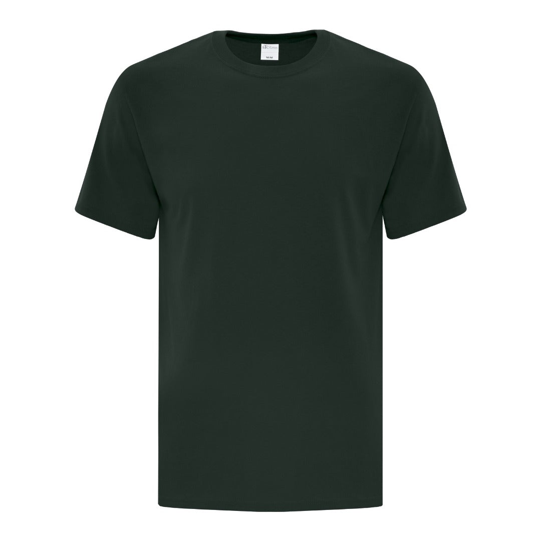 Cotton T-Shirt — Dark Green