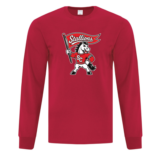 Cotton Longsleeve - Mascot Logo