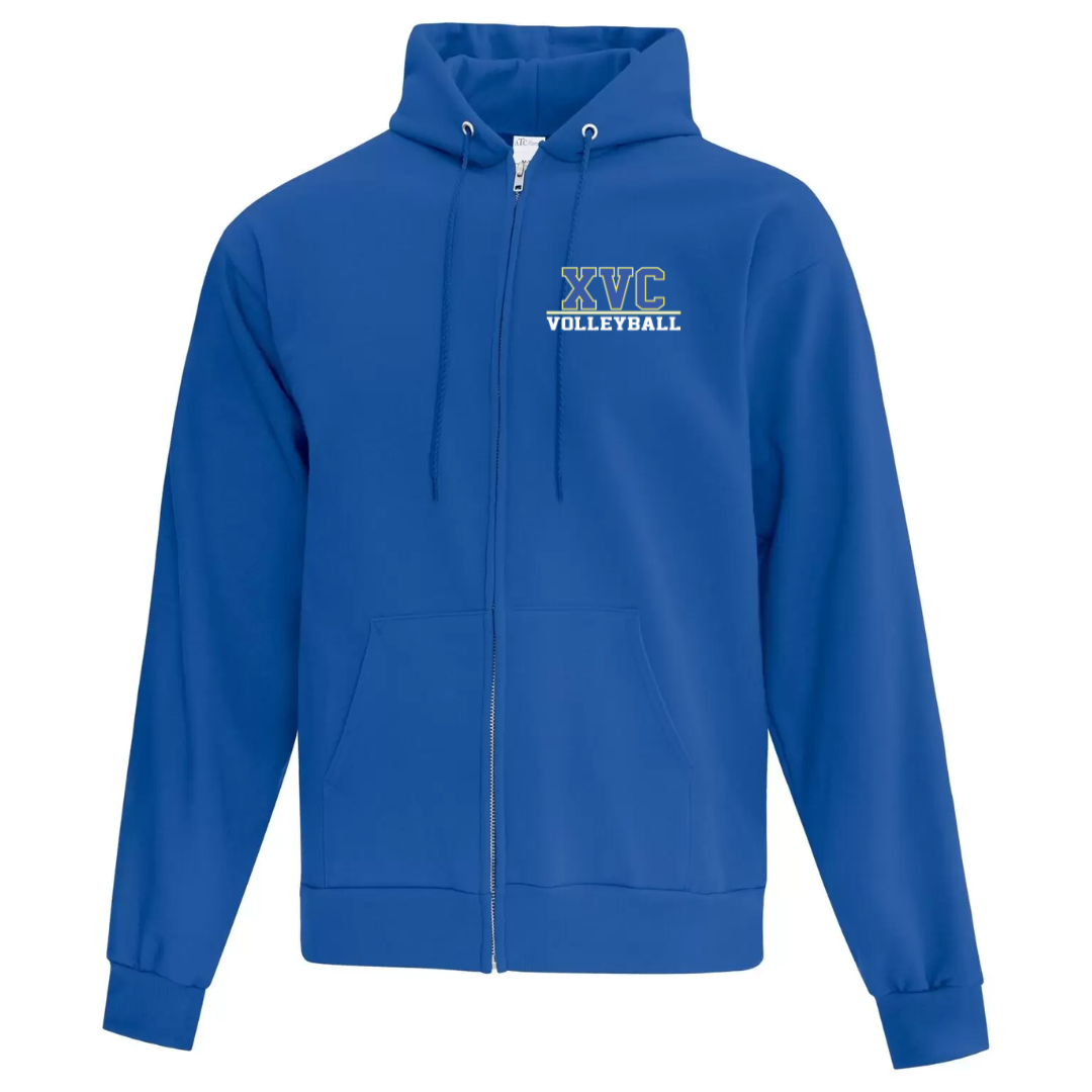 Cotton Full Zip Hoodie - Youth