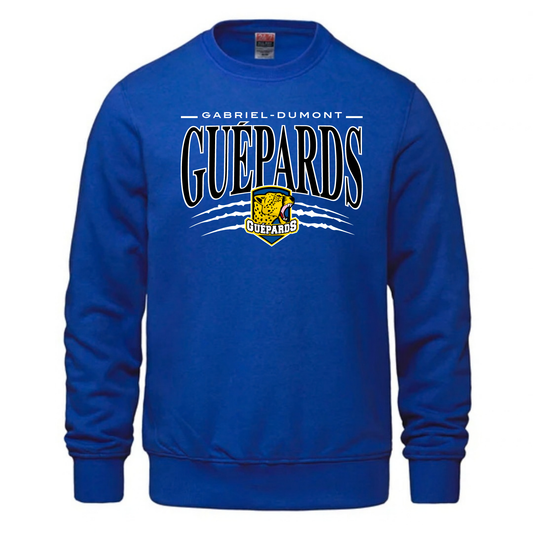 Cotton Fleece Crewneck - Print Text