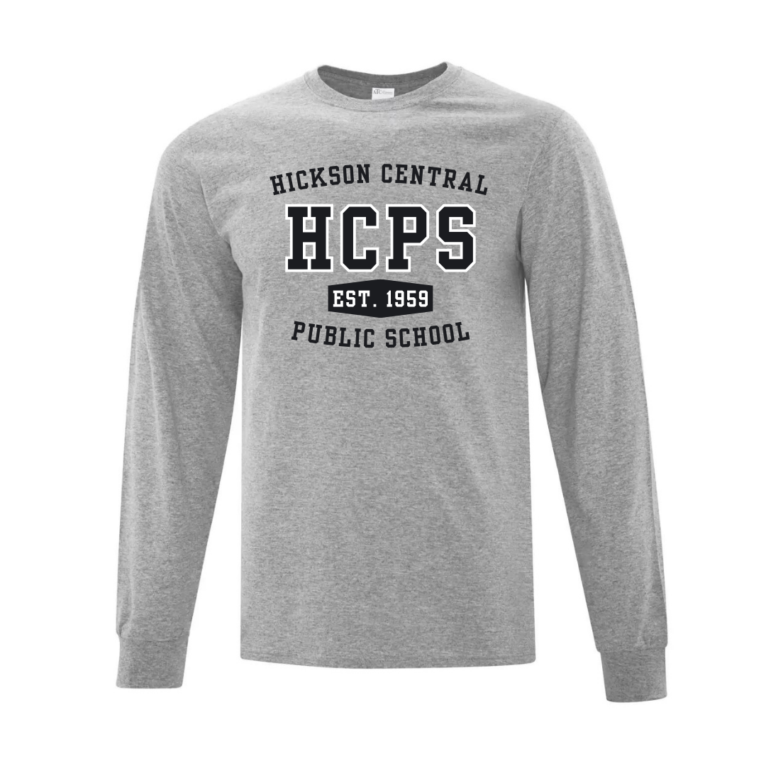 Cotton Long Sleeve - EST Logo - Youth