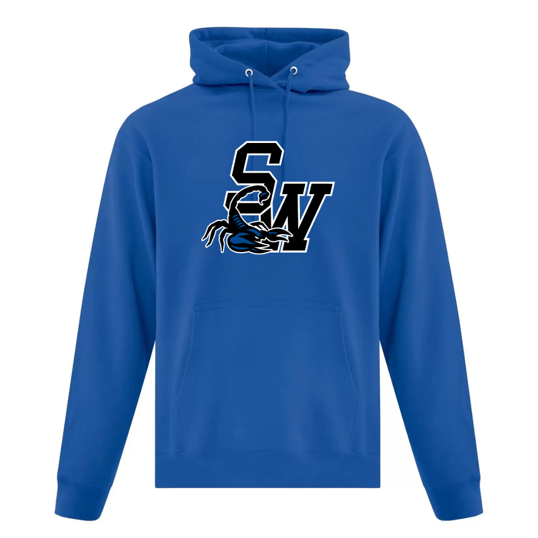 Cotton Fleece Hoodie - SW Logo