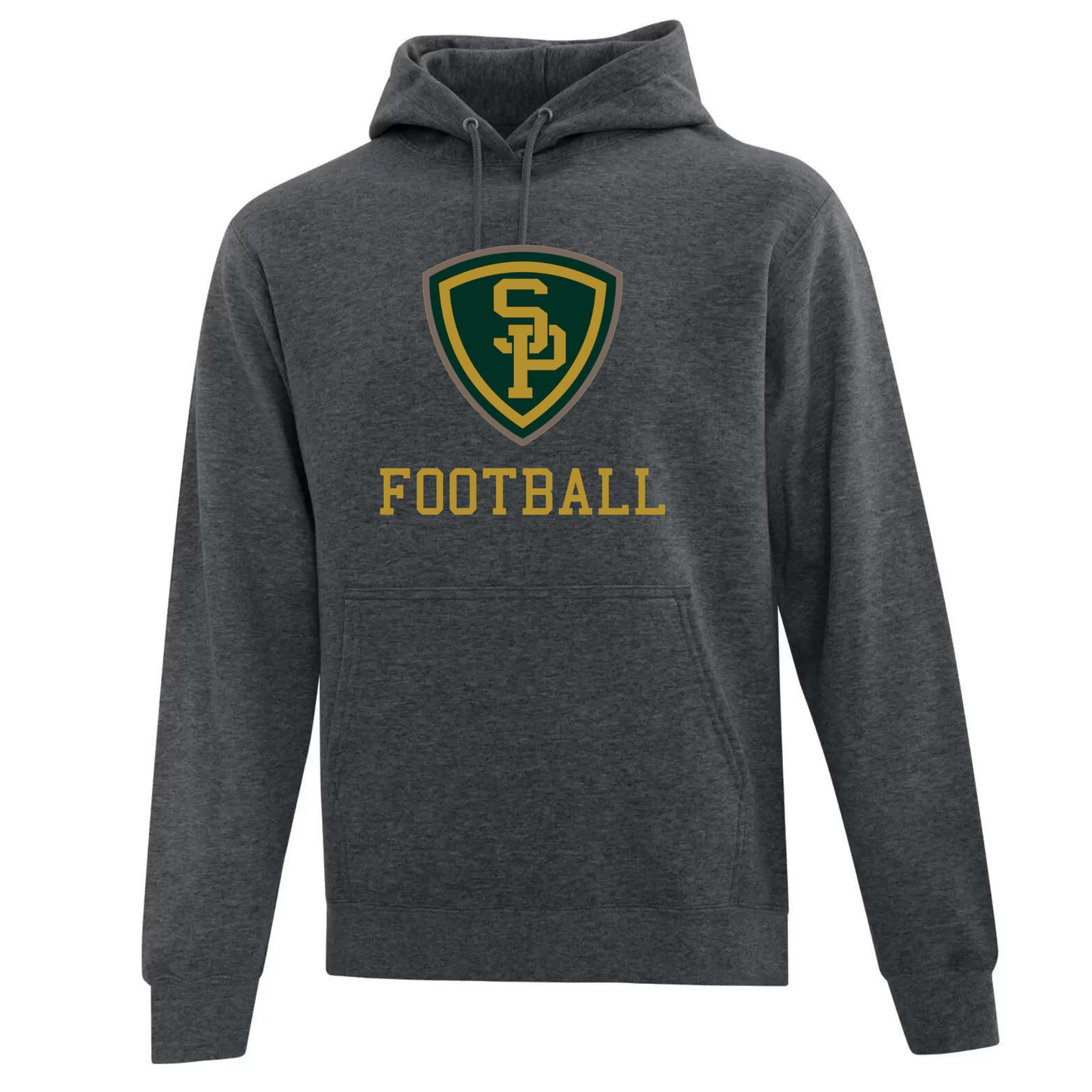 Cotton Fleece Hoodie - Shield Logo