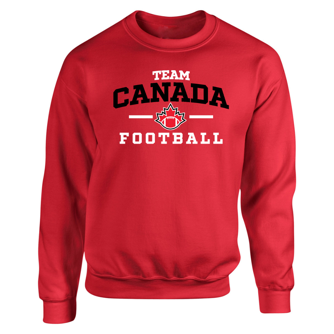 Cotton Fleece Crewneck - Text Logo