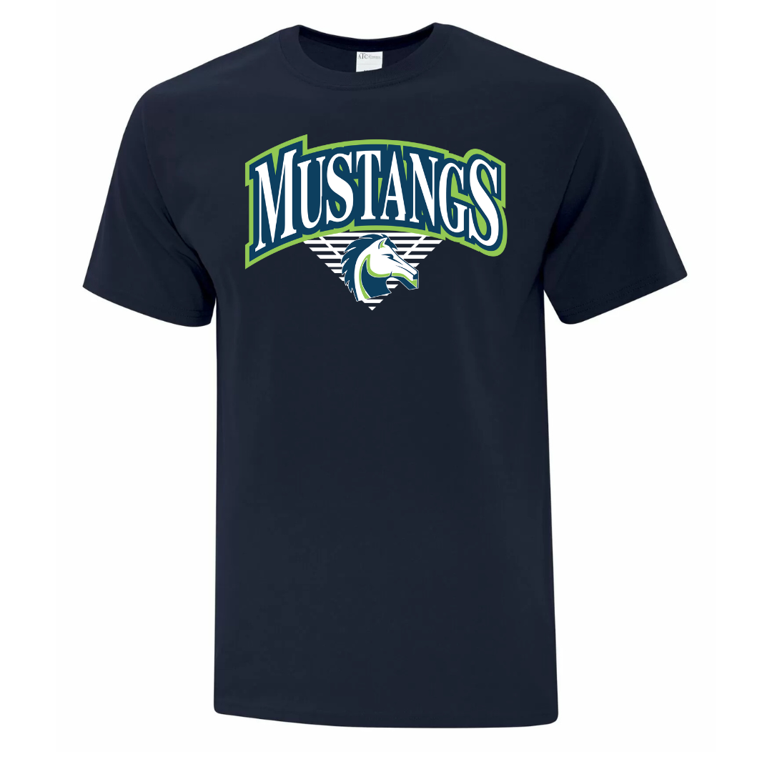 Cotton Tee - Retro Design - Youth