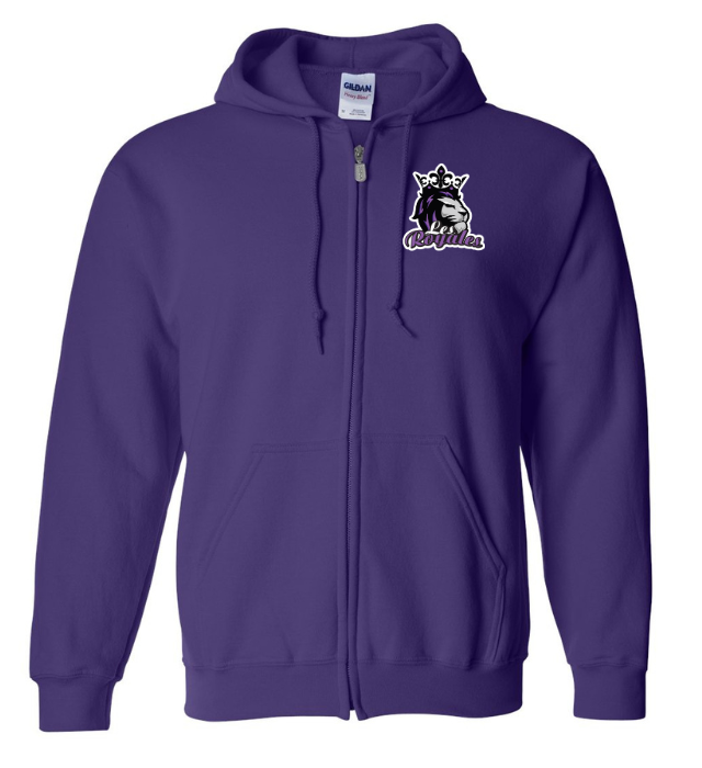 Cotton Fleece Full Zip Hoodie