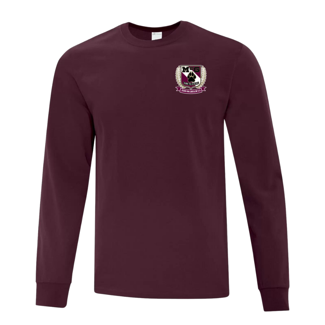 Cotton Longsleeve - Crest Logo