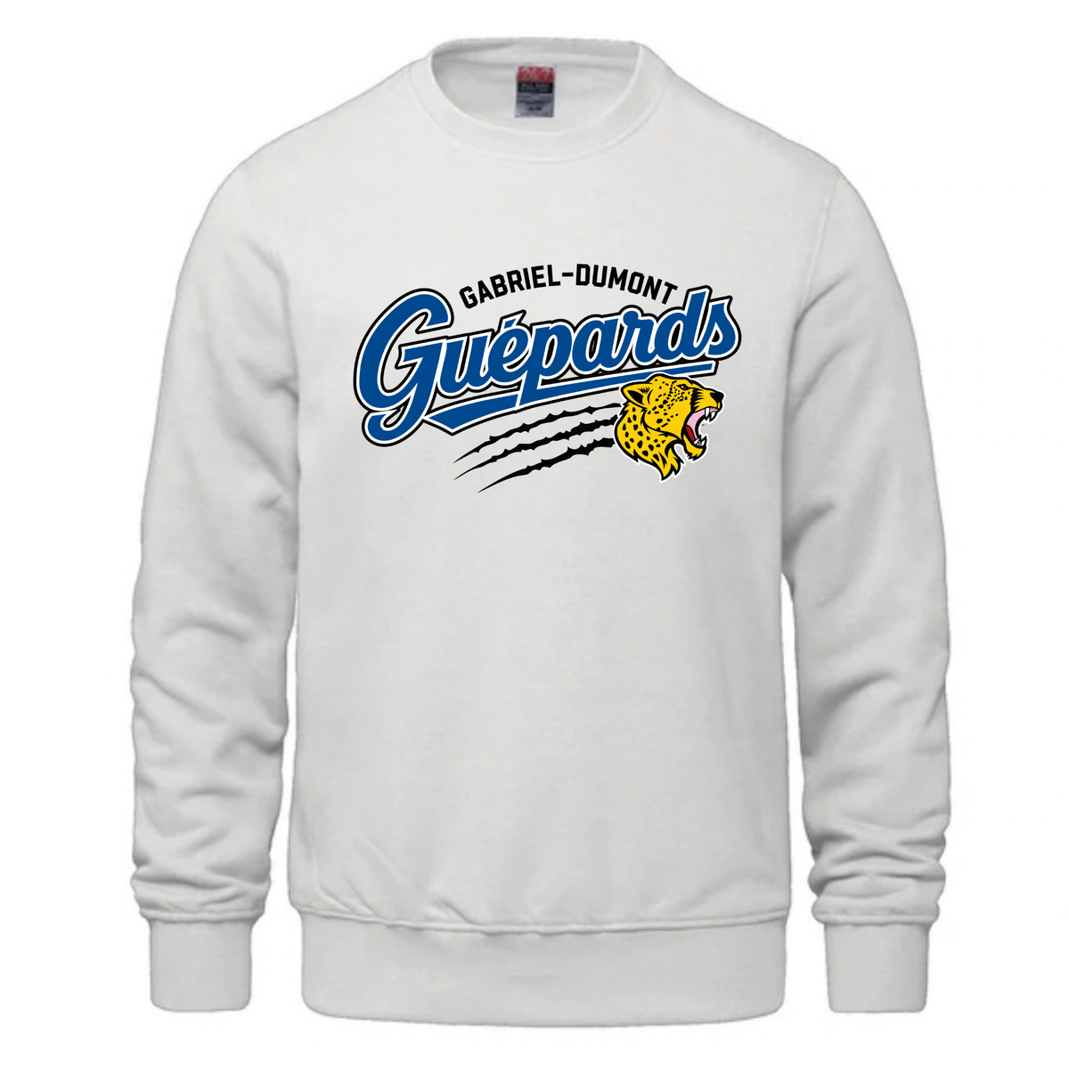 Cotton Fleece Crewneck - Script