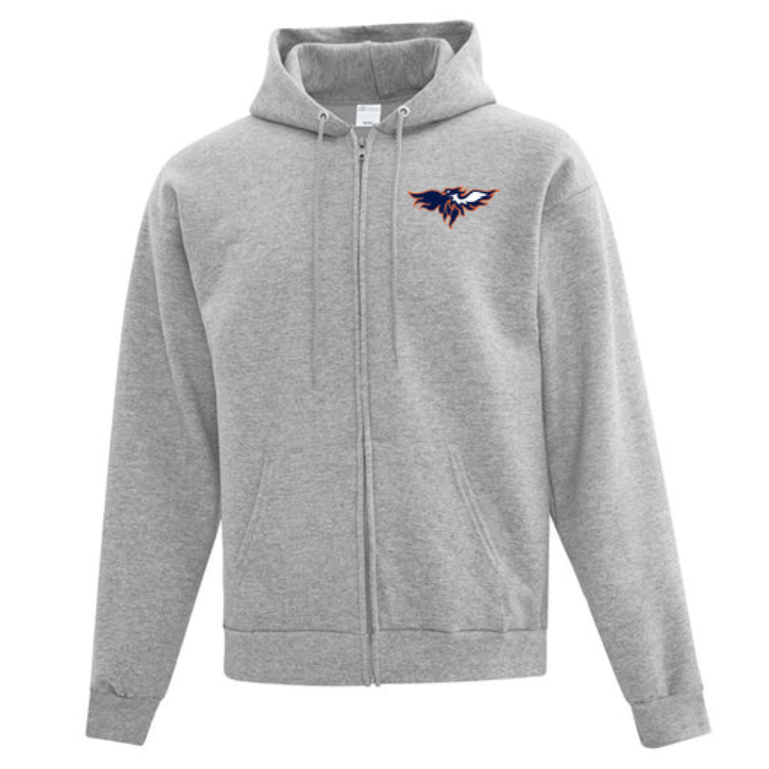 Cotton Fleece Full Zip Hoodie