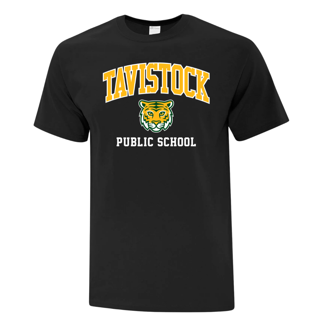 Cotton Short Sleeve Shirt - Varsity Logo - Youth