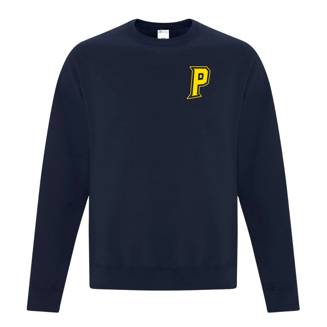Fleece Crewneck - Letter Logo