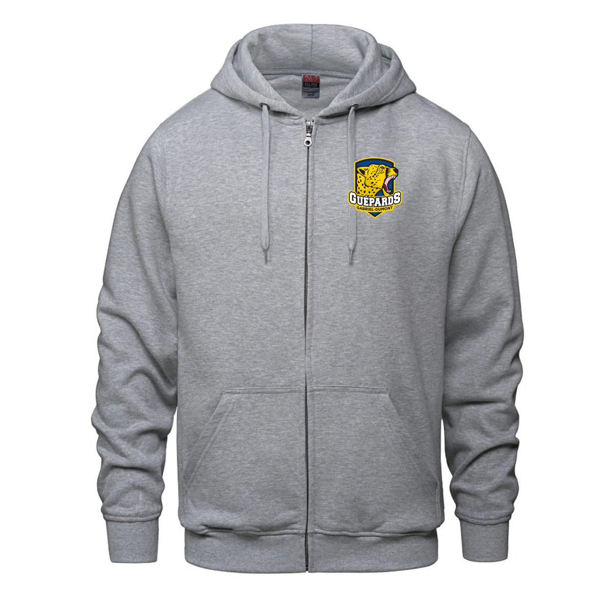 Cotton Fleece Full Zip Hoodie