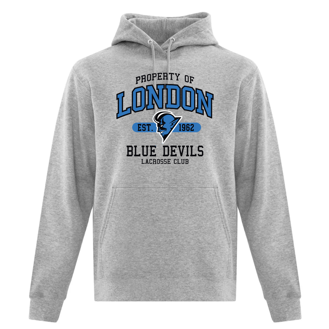 Fleece Hoodie - 'Property of' Logo - Youth