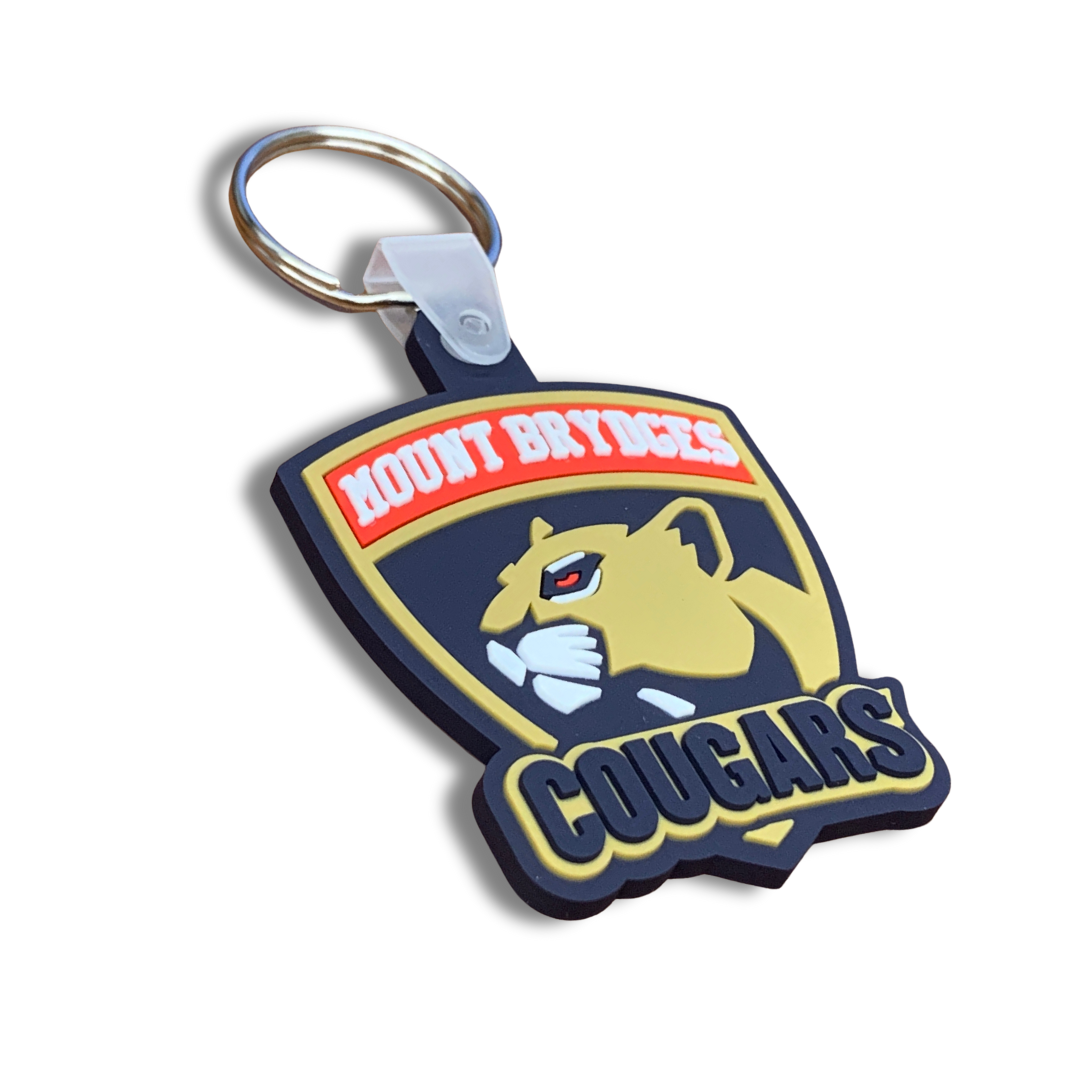 Soft PVC Raised Key Chain