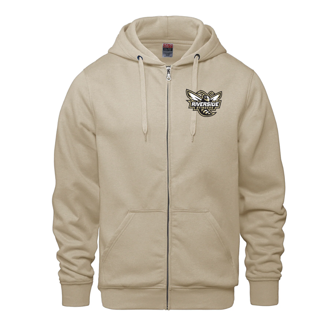 Cotton Fleece Full Zip Hoodie