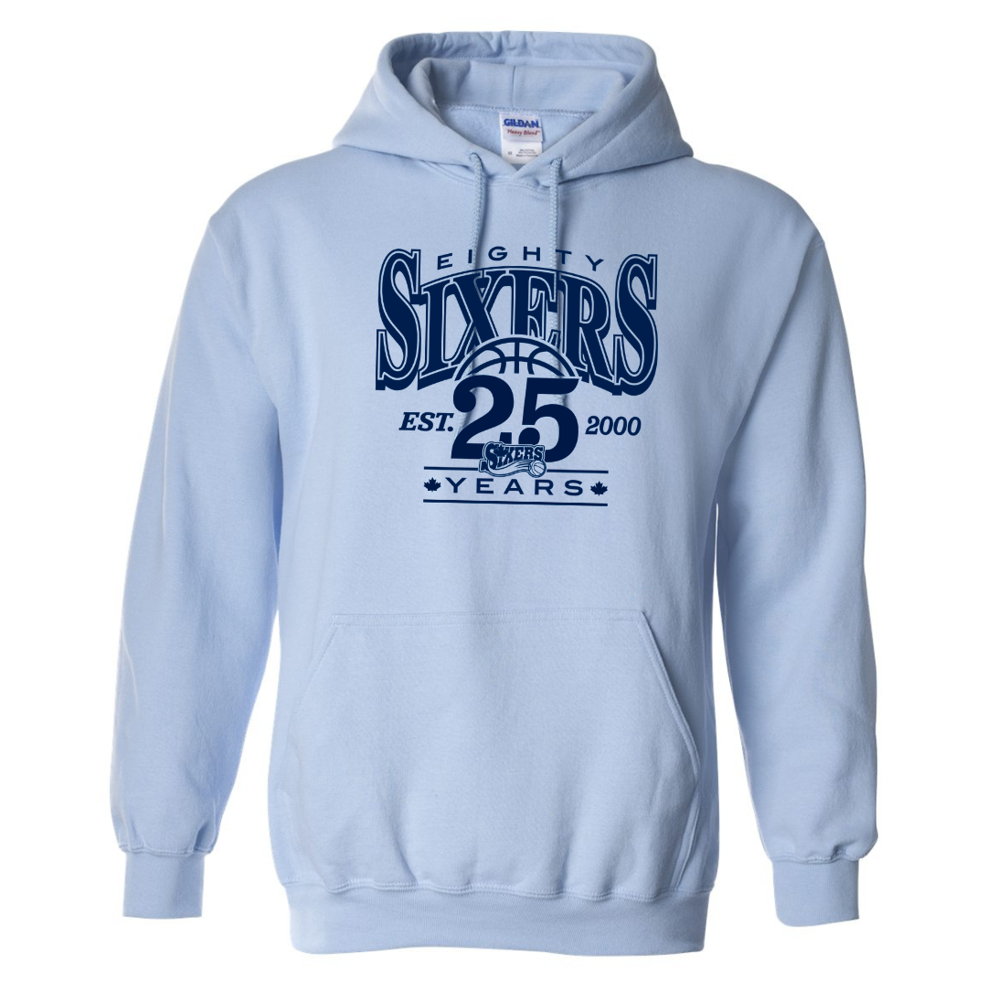 Cotton Fleece Hoodie - 25 Years Design - Youth