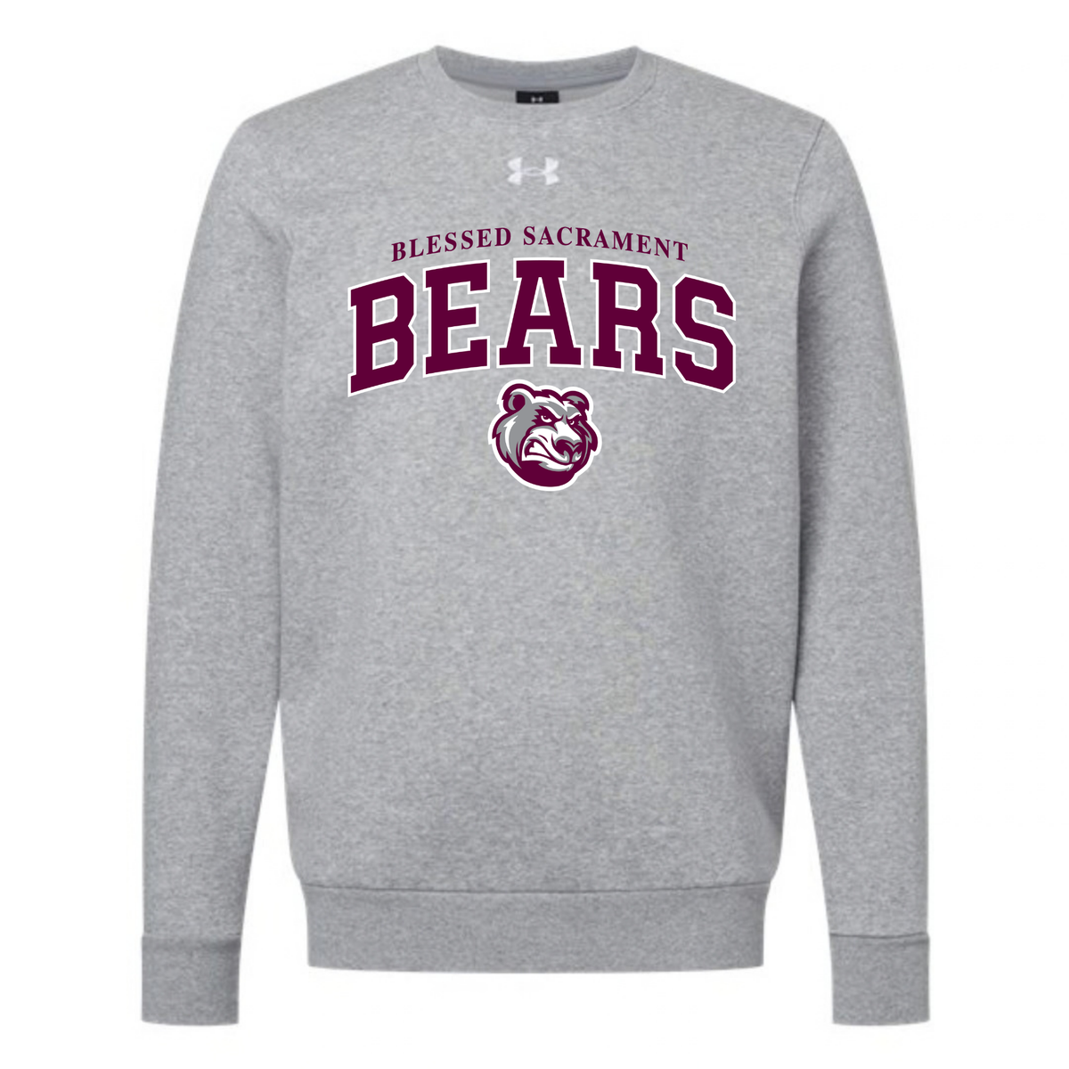 Icon Fleece Crewneck - Sewn/Embroidered Logo