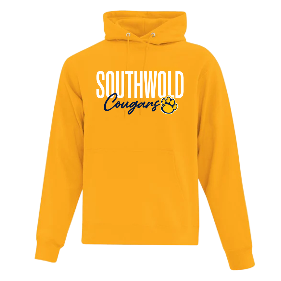 Cotton Hoodie - Script Logo - Youth