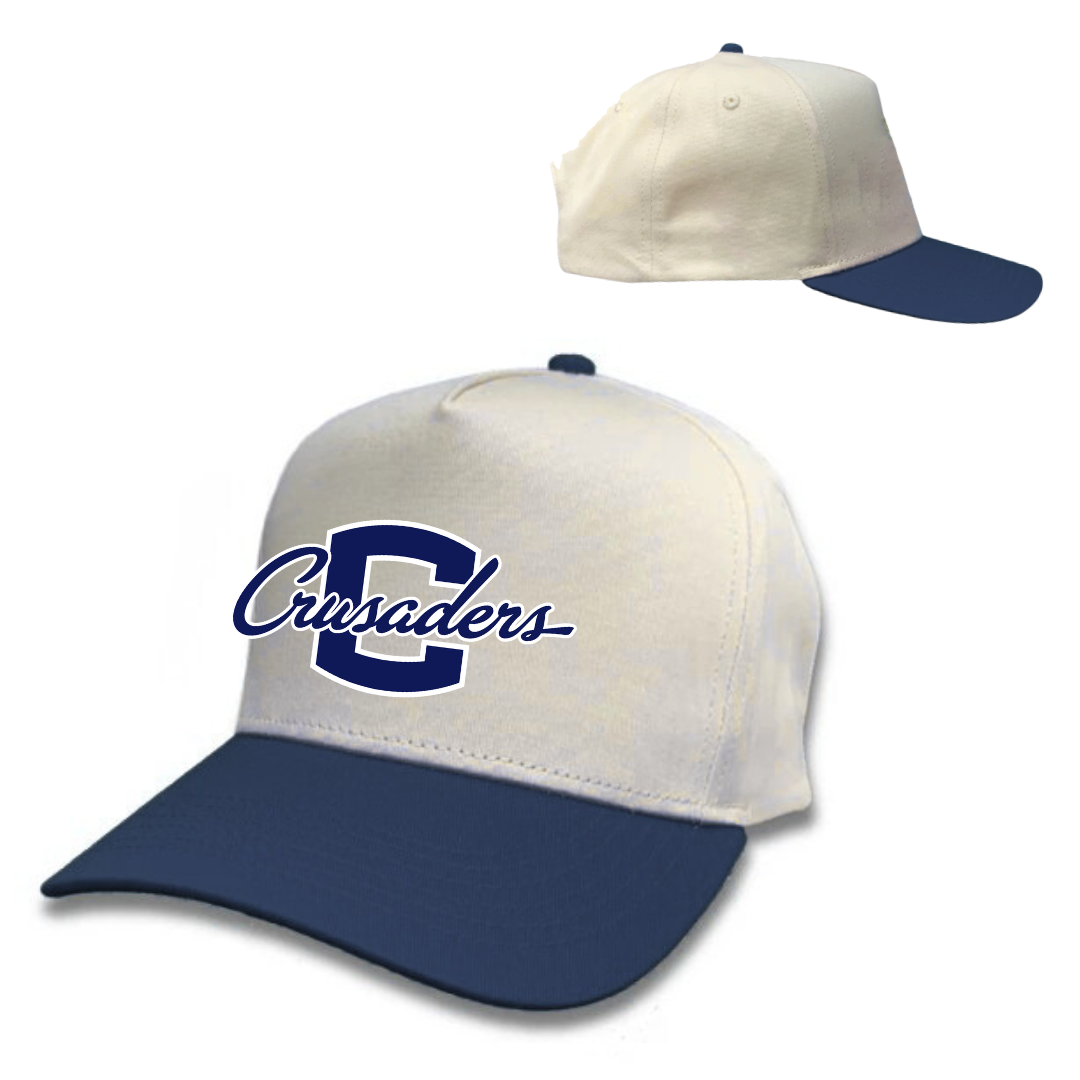 Vintage Cream Snapback Hat