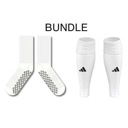 Preorder Soccer Sleeve & Grip Sock Bundle - Golden Feet
