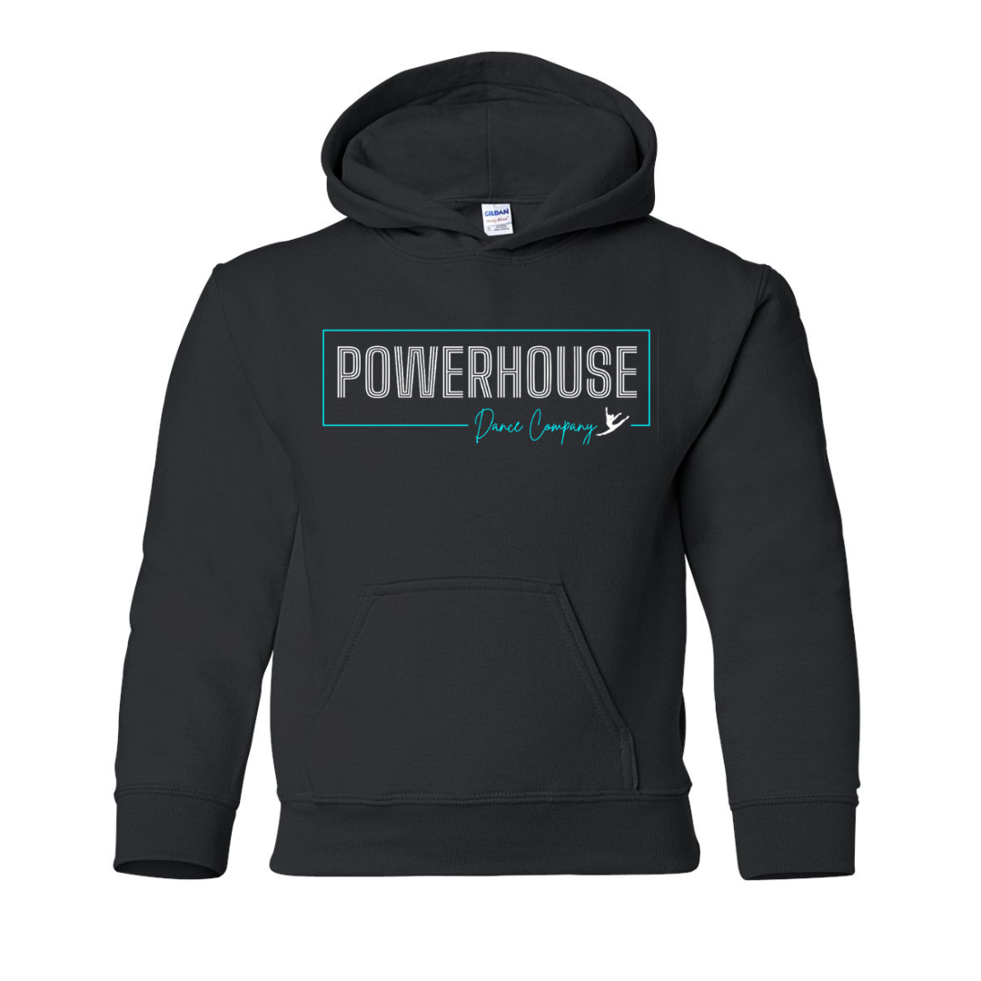 Cotton Fleece Hoodie - Box Logo- Youth