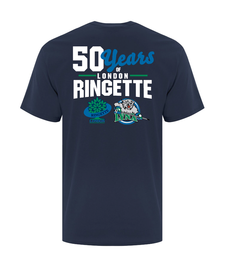 50 Years of RIngette - Performance Short Sleeve Shirt - Youth