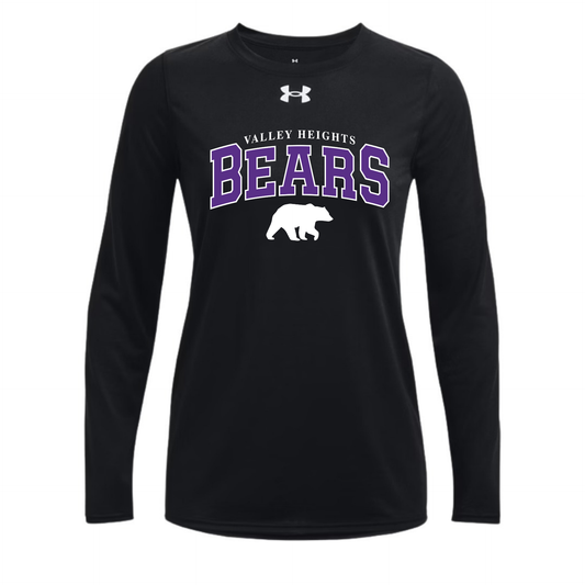 Combined Tech Longsleeve - Mens - Womens Valley Heights Tech Longsleeve - Womens - Black