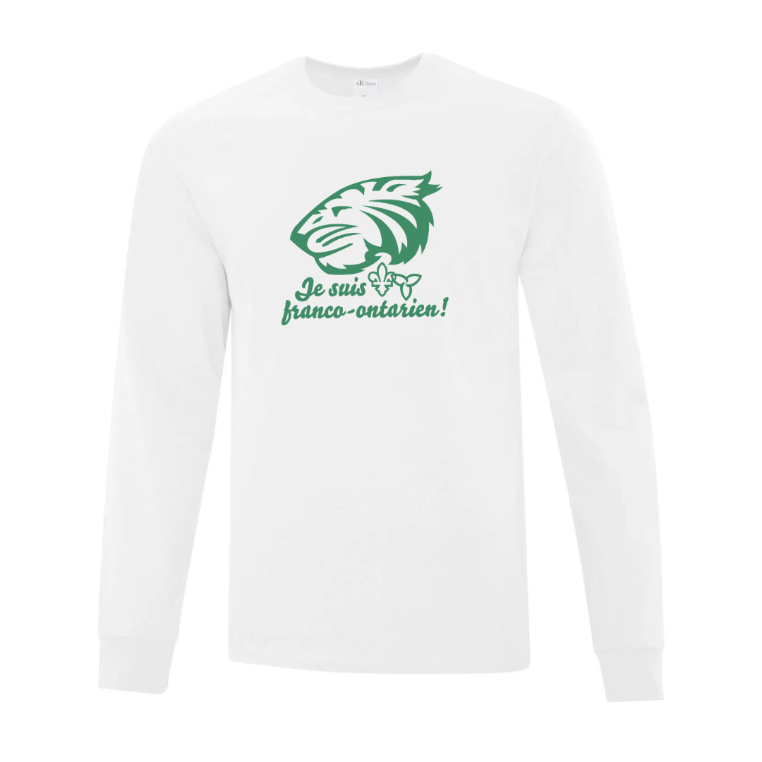 Cotton Long Sleeve Shirt - Franco Ontarien - Youth