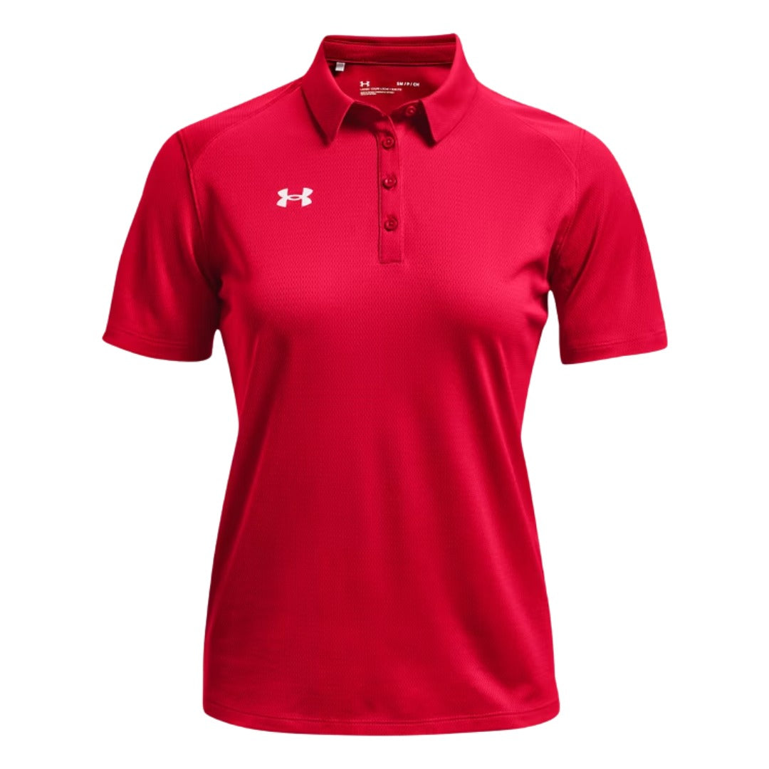 Tech Polo - Womens — Red