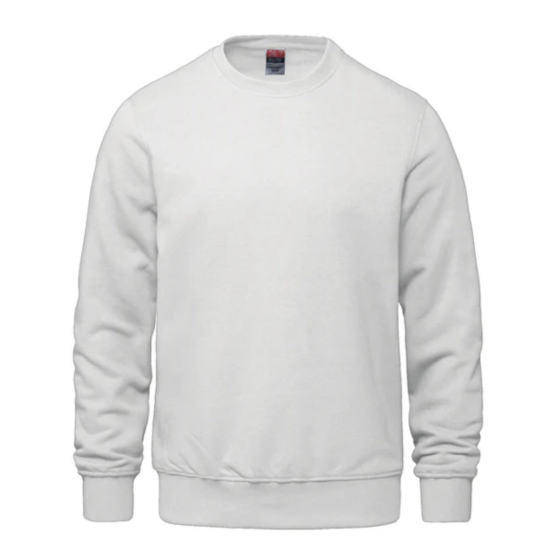 Crewneck Fleece Crewneck - Youth — White