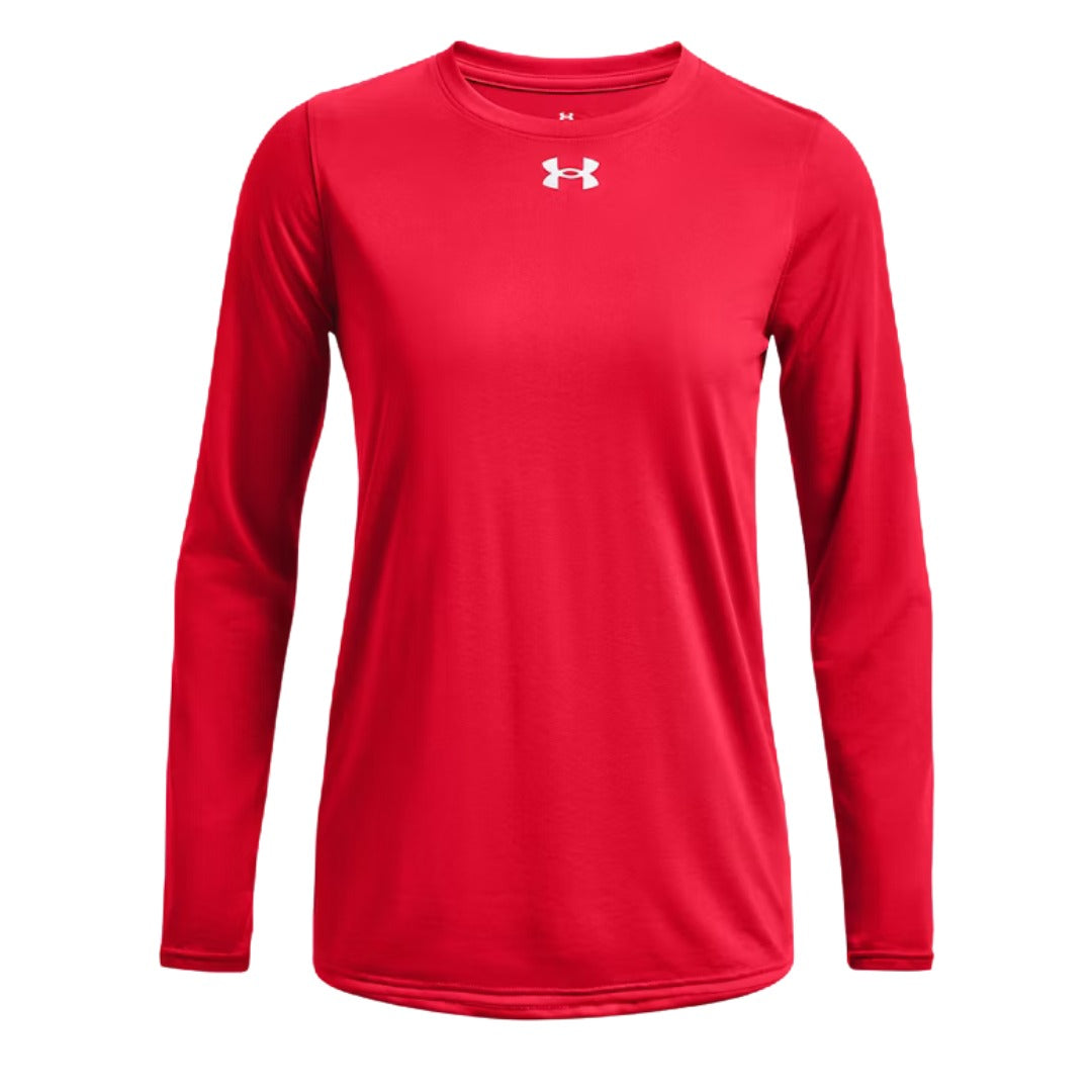 Tech Longsleeve - Womens — Red
