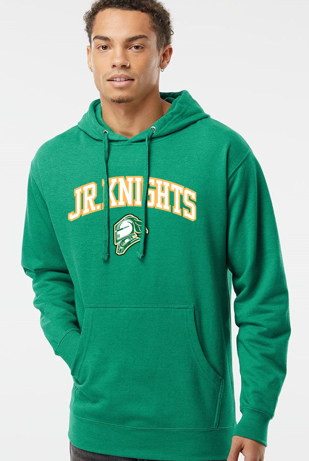 Cotton Fleece Hoodie - Twill Logo