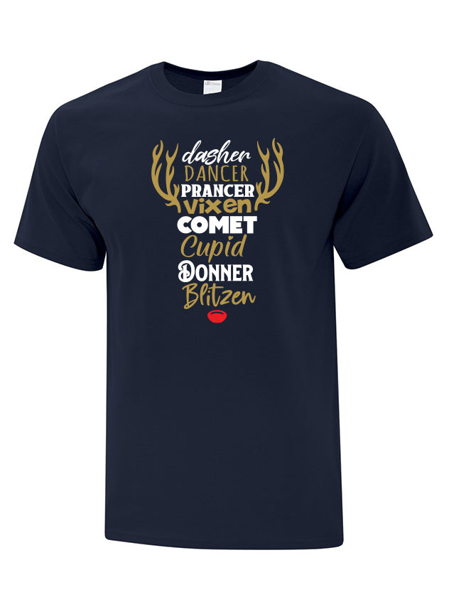 Reindeer Roster Tee