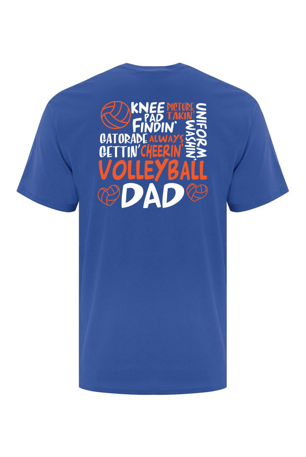 Volleyball Mom/Dad Cotton Short Sleeve