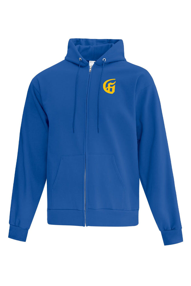 Cotton Fleece Full Zip - Youth