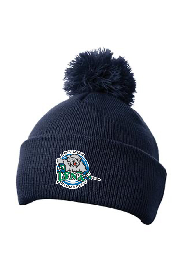 Fleece Pom Knit Toque