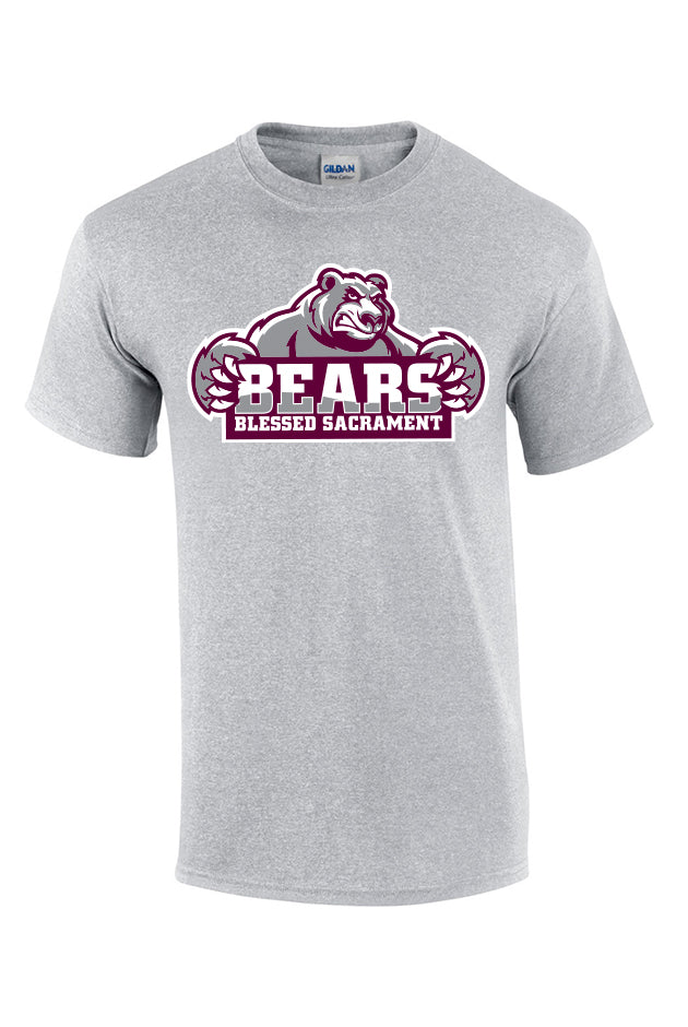 Cotton Short Sleeve T-shirt - Youth