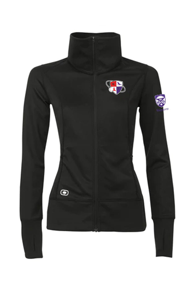 Full Zip Yoga Jacket - Womens