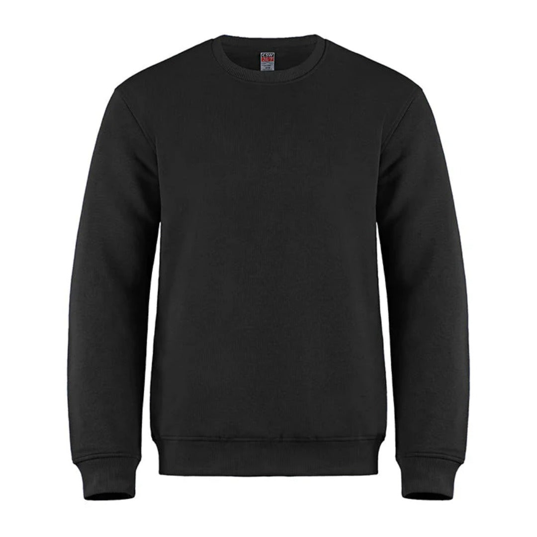 Crewneck Fleece Crewneck - Youth — Black