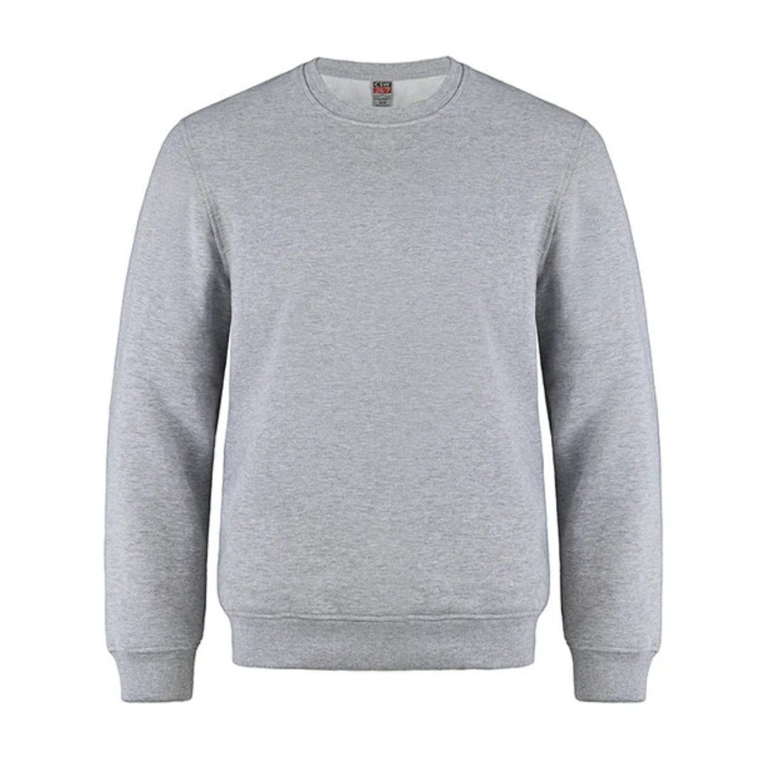 Crewneck Fleece Crewneck - Youth — Light Grey