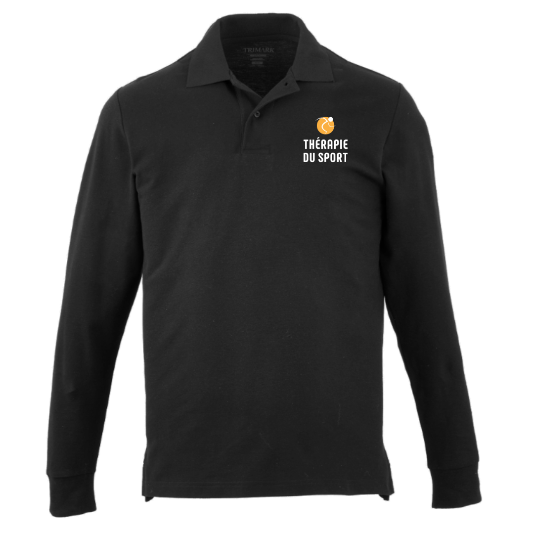 Longsleeve Pique Polo - For Athletes/Pour Athlète Logo