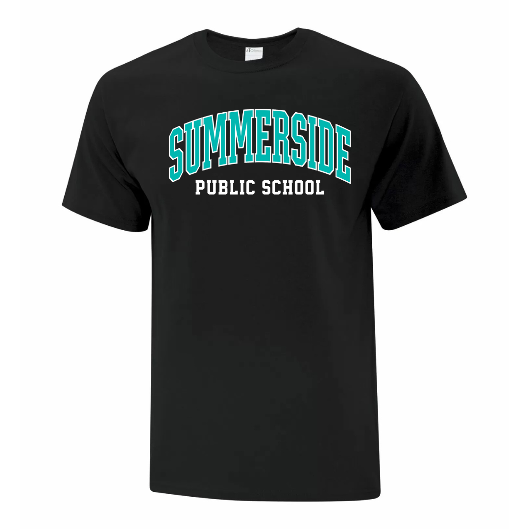 Cotton T-Shirt  - Text Logo