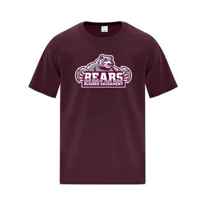 Cotton T-Shirt - Script Logo - Youth